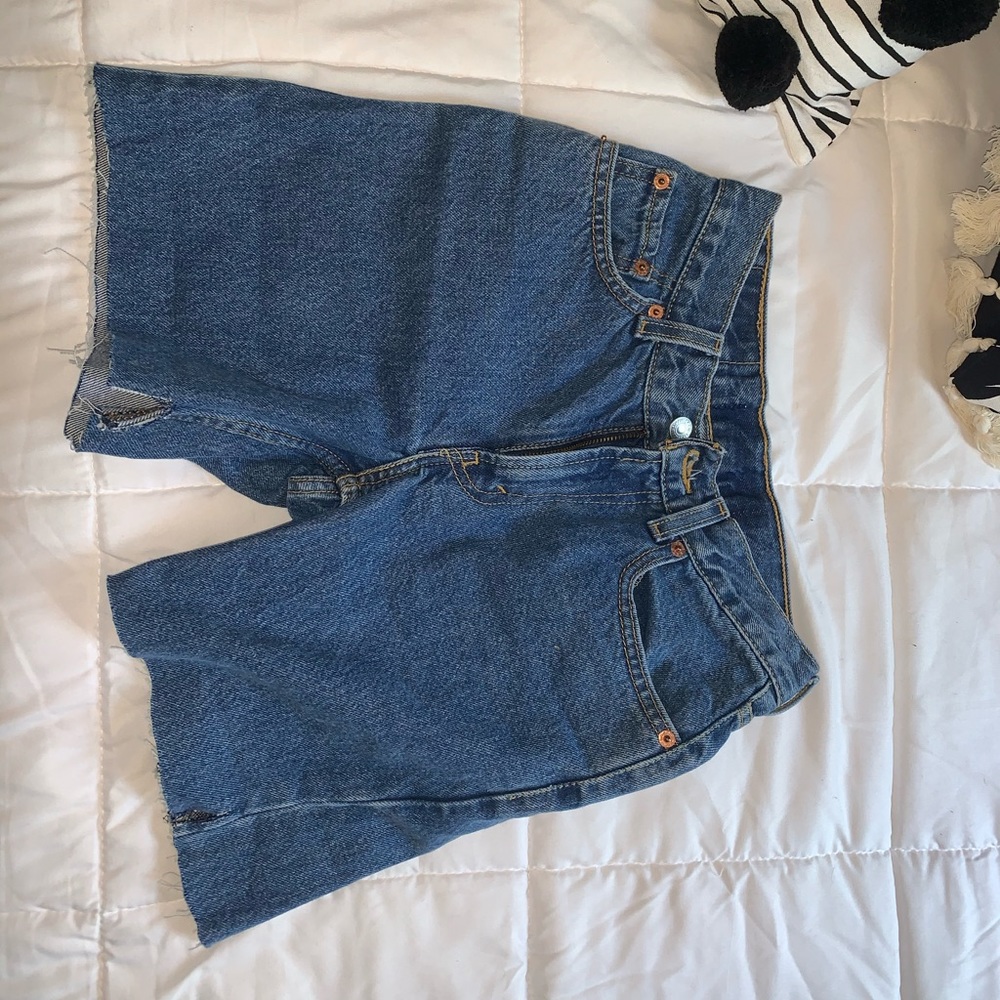 550s Levi vintage shorts size 25w - Picture 5 of 6